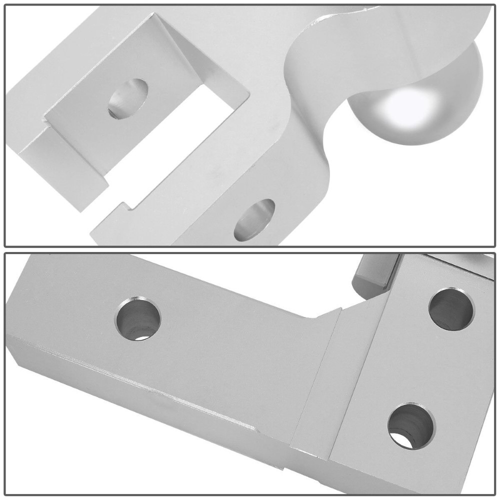 DNA Aluminum Dual Ball 6" Drop/Rise Adjustable Trailer Tow Hitch 2