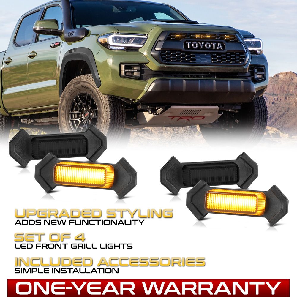 White Led Grille Lights For F150 2021-2023 5PCS White LED Front Grille Lights Kit For 2021-2023 Ford F150 XL/XLT/XLT Sporting & Raptor Style - Cold White 6000K Grilles For Ford Fusion - Foto 13