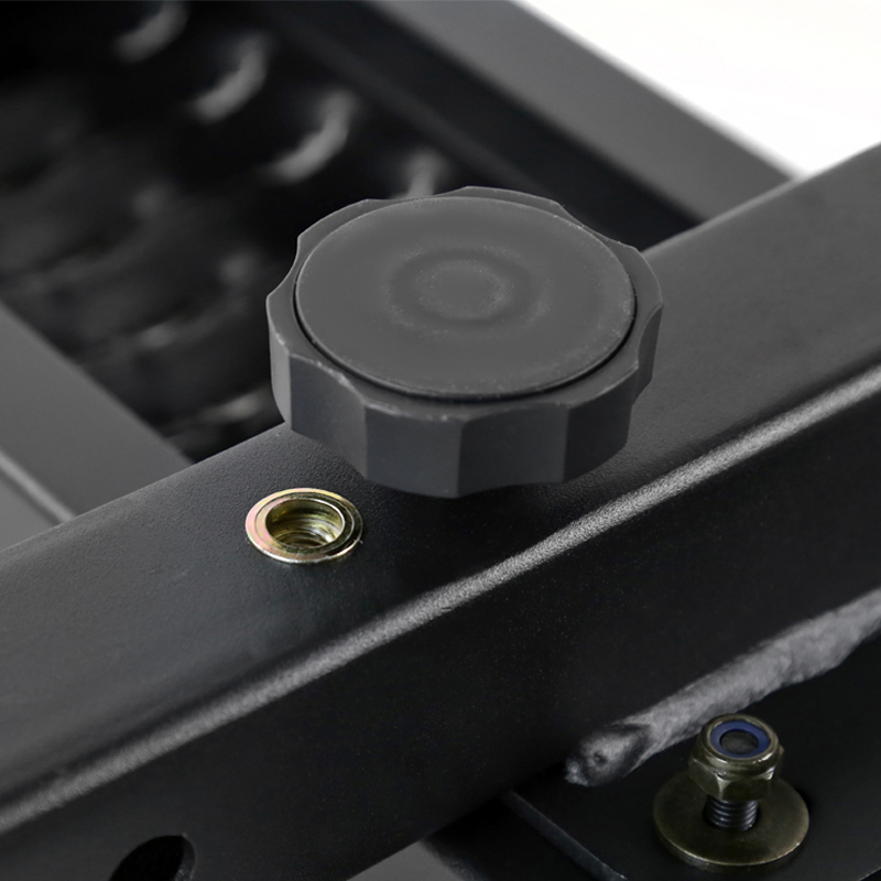 Black Rear Hitch Step Bar For Truck SUV 2 Hitch Receiver Long Guard