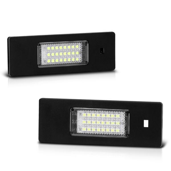 BMW E63 F12 X2 Z4 I3 Full LED License Plate Light Lamp Mini Clubman