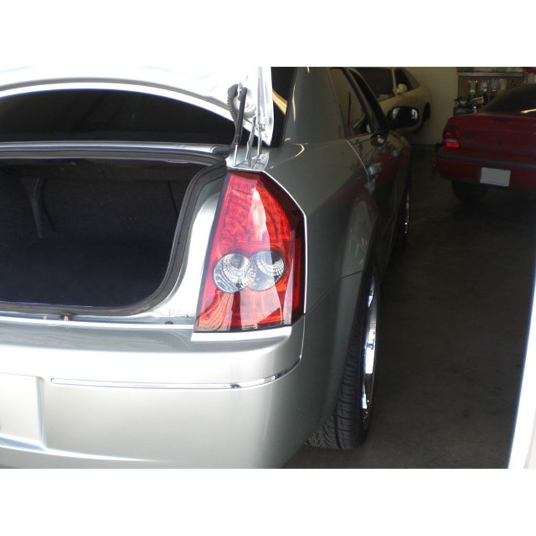 20052007 Chrysler 300 Performance LED Tail Lights Red Clear By Spyder