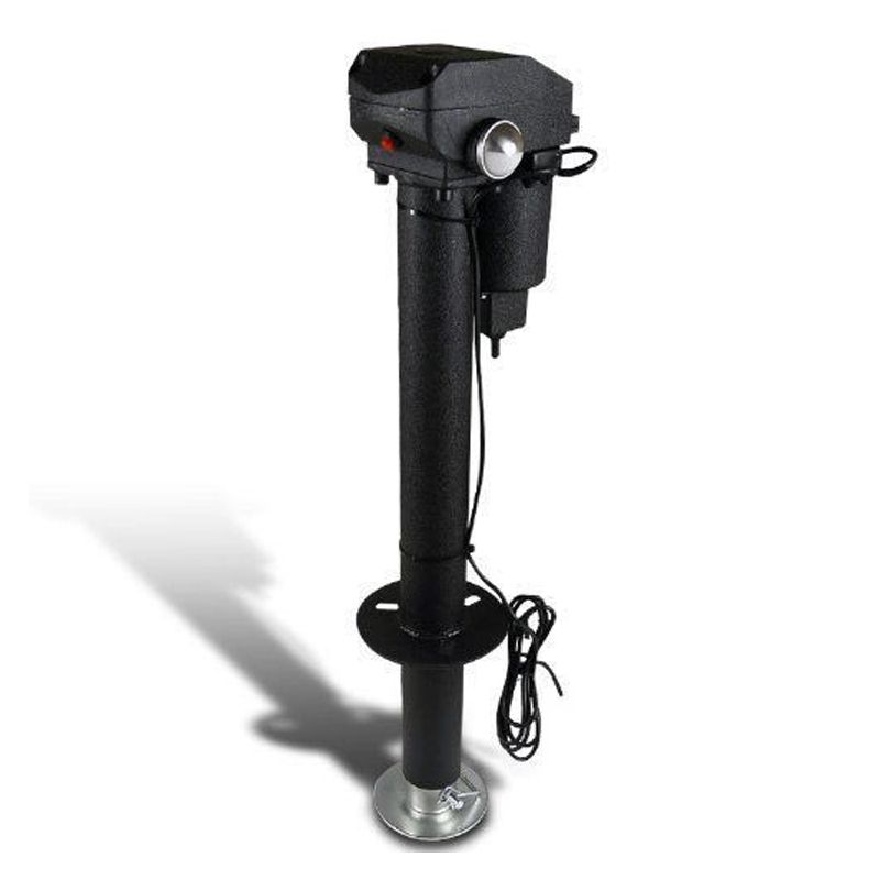 Electric Power Lift Tongue Jack 12V 3500Lbs Camper RV Trailer Level
