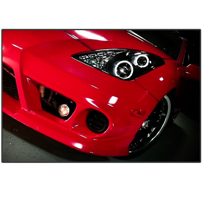 HID Xenon + 00-05 Toyota Celica Angel Eye Halo & LED Projector ...