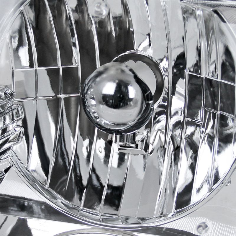HID Xenon + 01'11' Ford Ranger Euro Style Crystal Headlights Chrome