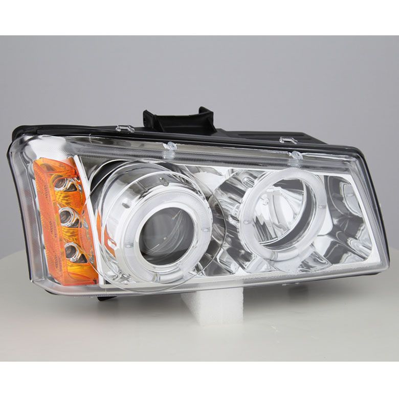 HID Xenon + 0306 Chevy Silverado / Avalanche Angel Eye Halo Projector