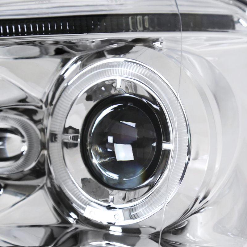 HID Xenon + 06-08 VW Golf / Rabbit / Jetta Angel Eye Halo Projector ...