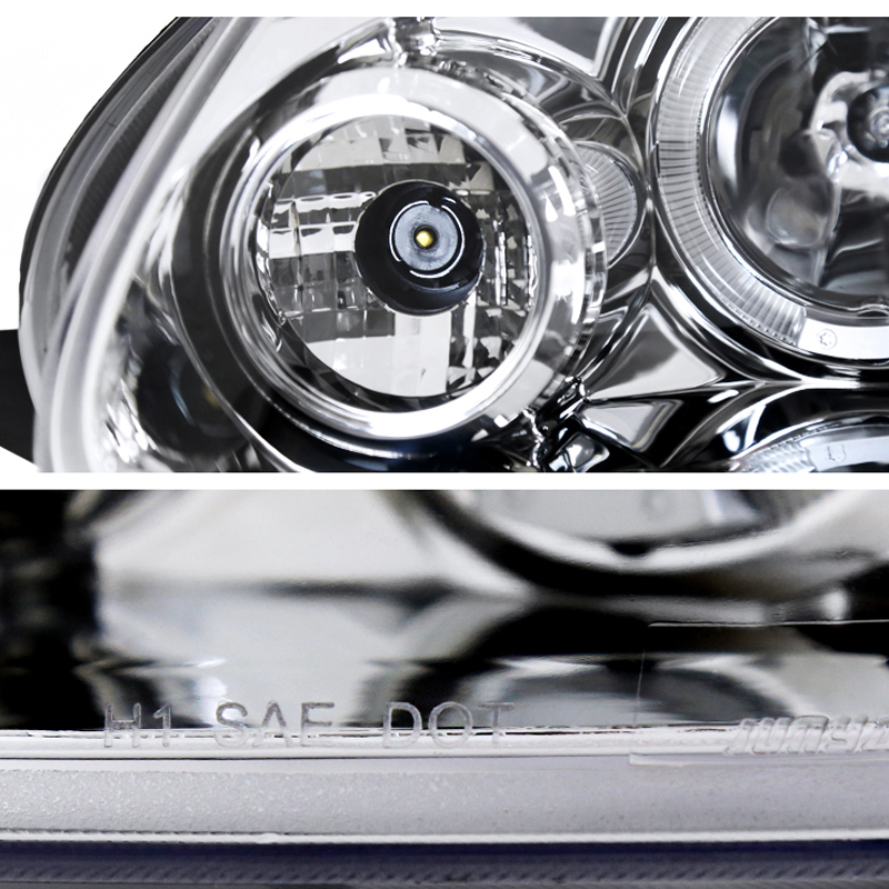 HID Xenon + 06-08 VW Golf / Rabbit / Jetta Angel Eye Halo Projector ...