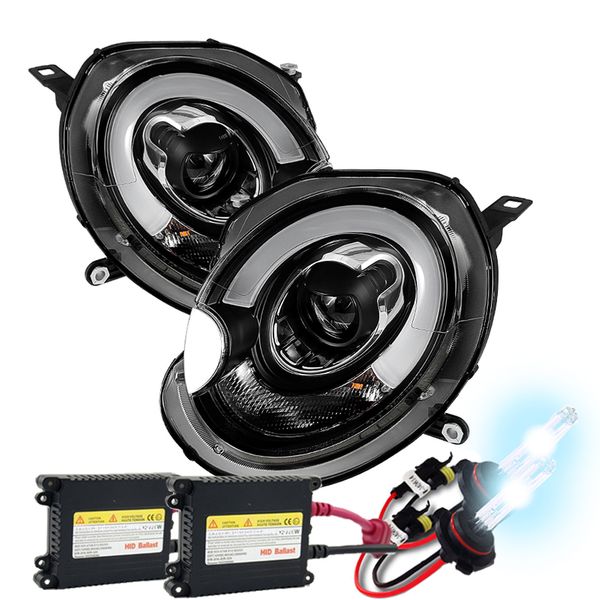 14-22 Mini Cooper (F55 F56 F57) VLAND LED Dual Beam Projector Headlights [E-mark], RHD - Foto 6