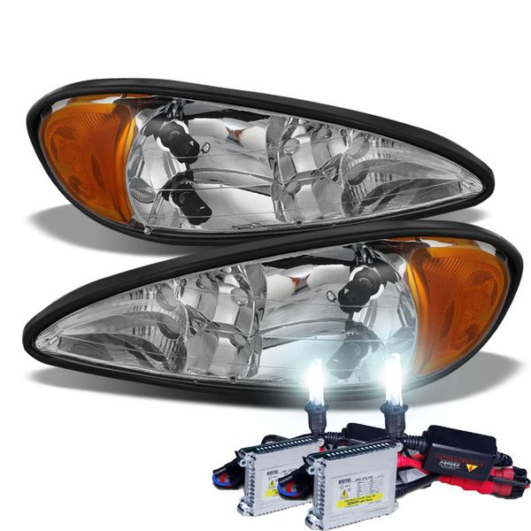 HID Xenon + 19992005 Pontiac Grand AM Replacement OE Style Crystal