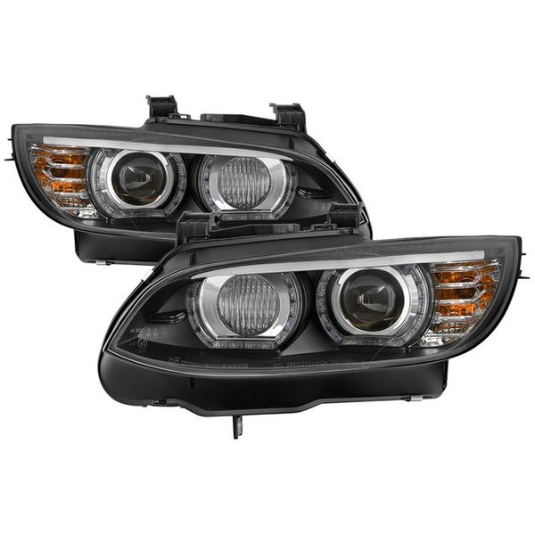 HID/Xenon 2007-2010 BMW E92 E93 328i 335i Coupe F32 Style LED 3D Halo ...