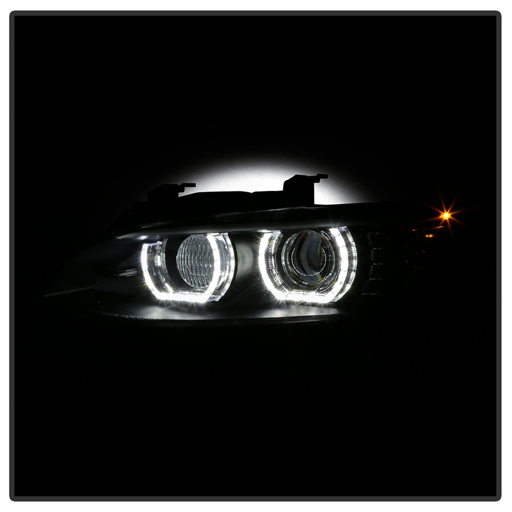 HID/Xenon 2007-2010 BMW E92 E93 328i 335i Coupe F32 Style LED 3D Halo ...