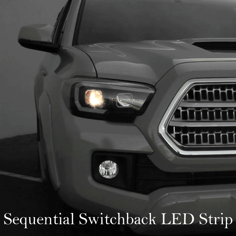 HID Xenon + 201619 Toyota [Factory DRL Headlights] Sequential