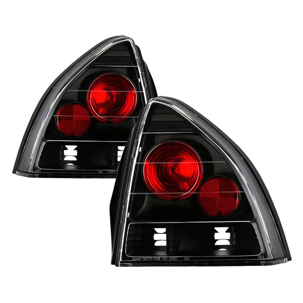 Honda Prelude 9296 Altezza Tail Lights Black 111HP92BK By Spyder