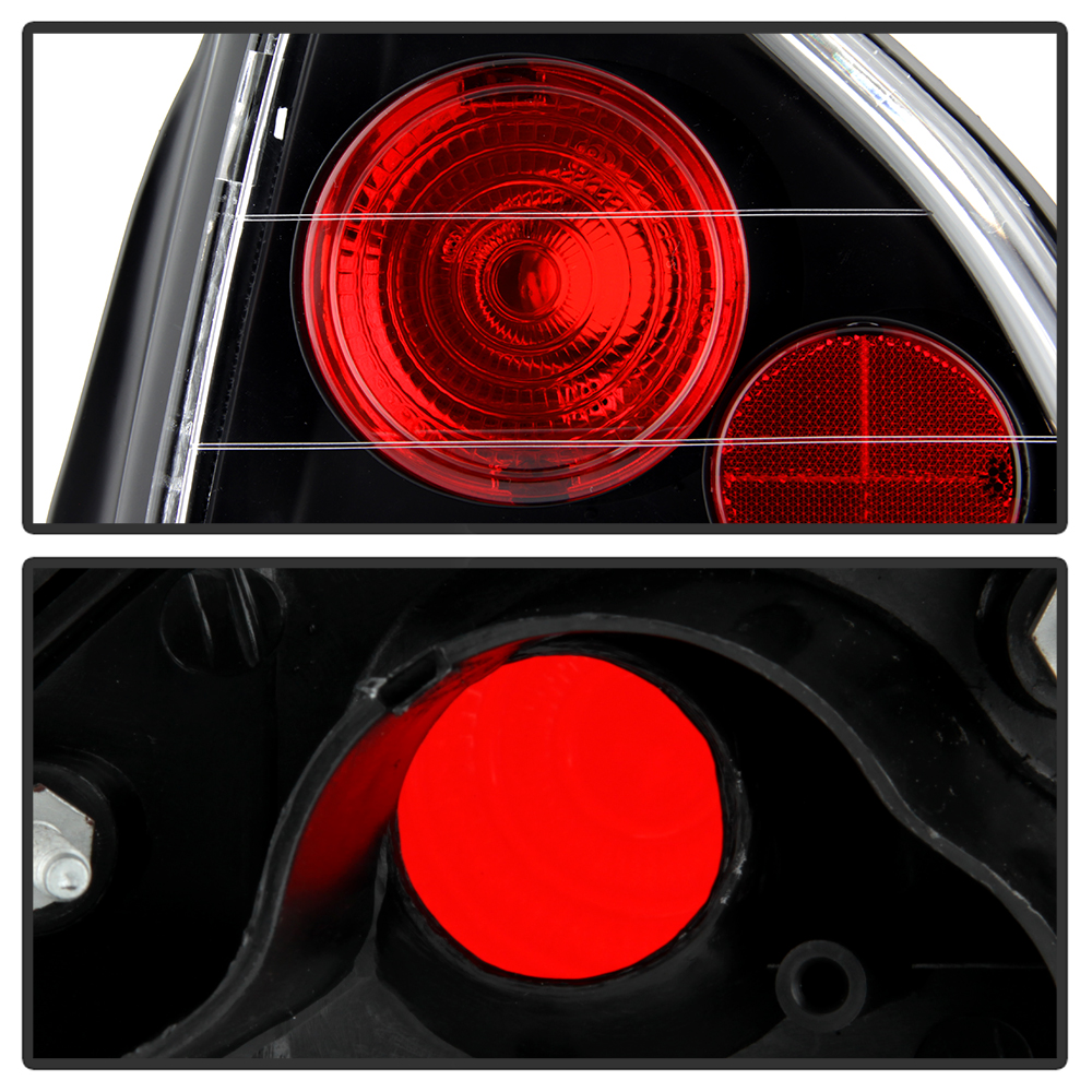 Honda Prelude 9296 Altezza Tail Lights Black 111HP92BK By Spyder