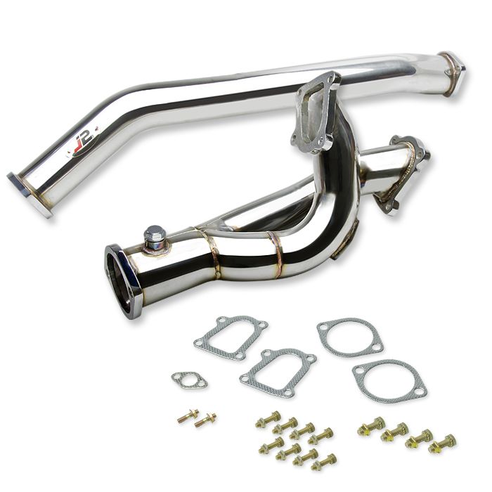 J2 Engineering J2DP008 Stainless Steel Exhaust Downpipe for