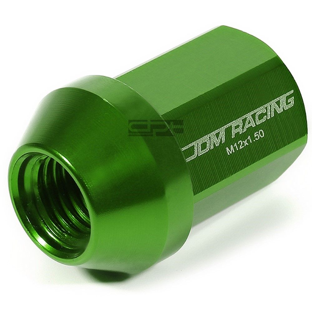 Speed Daddy SDD-LNZTL901915RD 20-Piece JDM Closed-End Aluminum Red