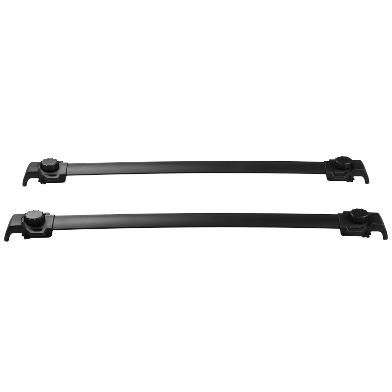 Jeep 0717 Patriot Black Aluminum Roof Cross Bars Crossbars Rack