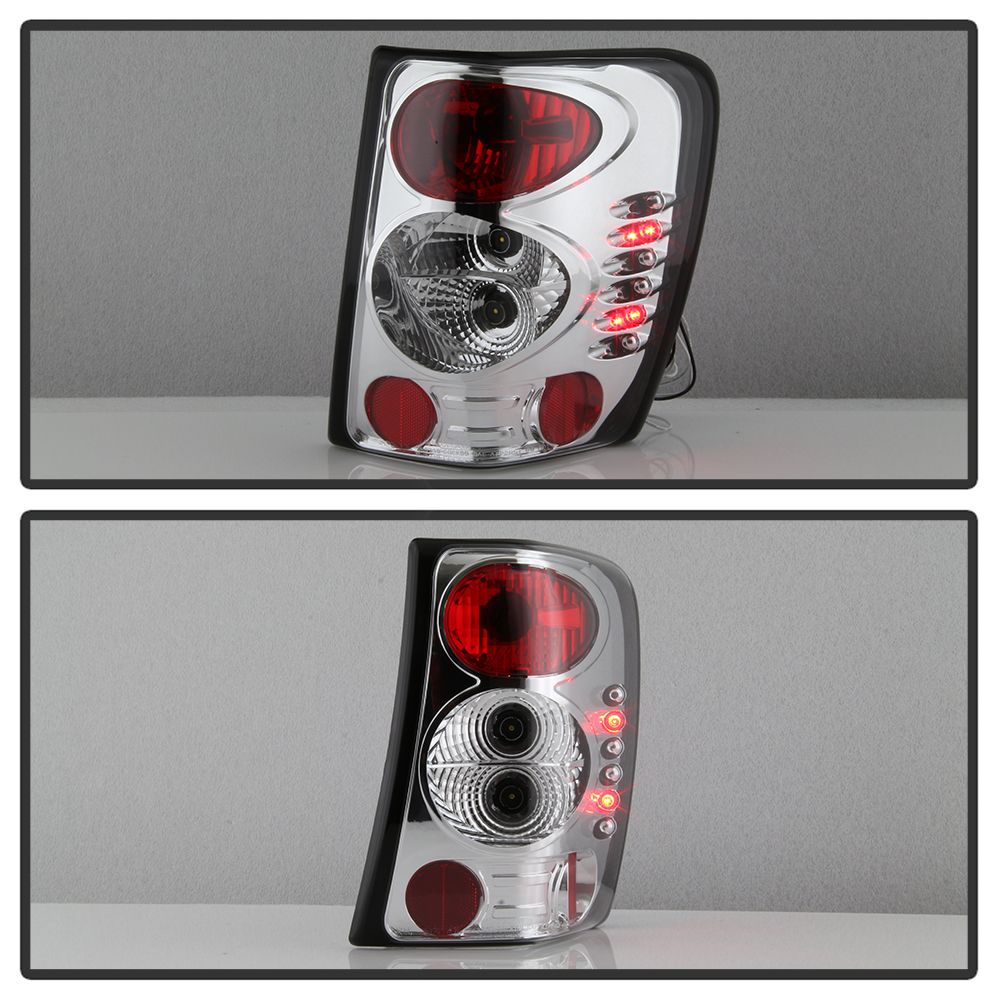 Winjet ALTEZZA TAIL LIGHTS-CHROME / CLEAR - CTWJ-0004-CC Winjet ALTEZZA TAIL LIGHTS-CHROME / CLEAR - CTWJ-0004-CC