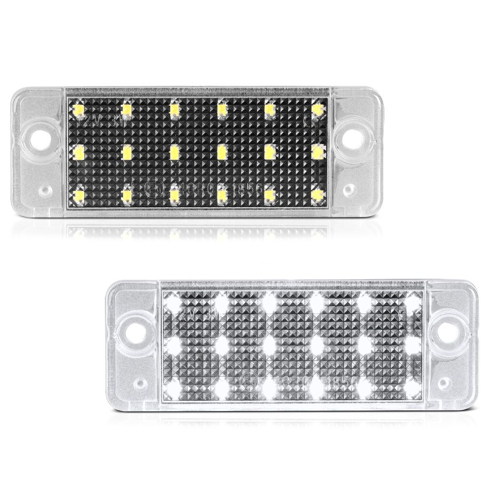 Full White LED License Plate Light Kit For 2014+ Chevy Silverado & GMC Sierra – Bright, Easy Install