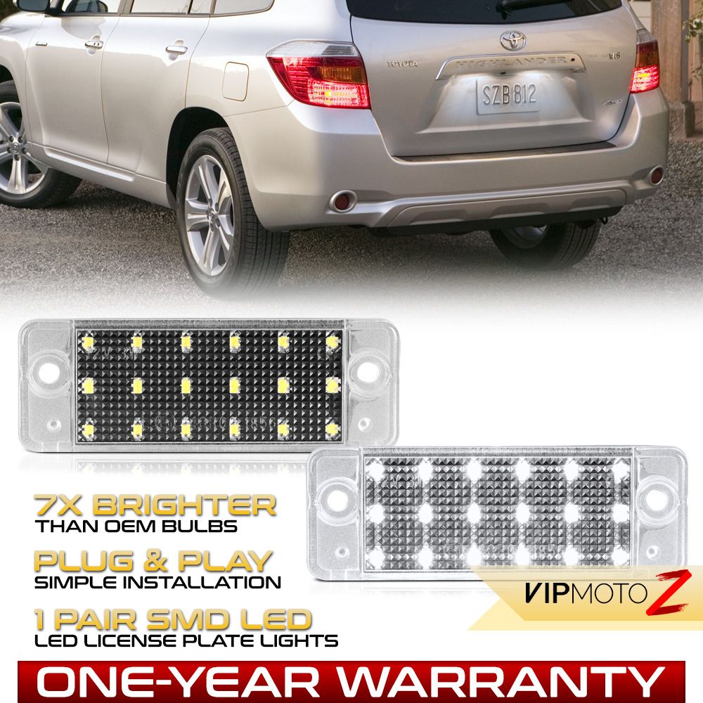 Ram 1500 Bumper Rear Bumper LED License Plate Light Assembly For