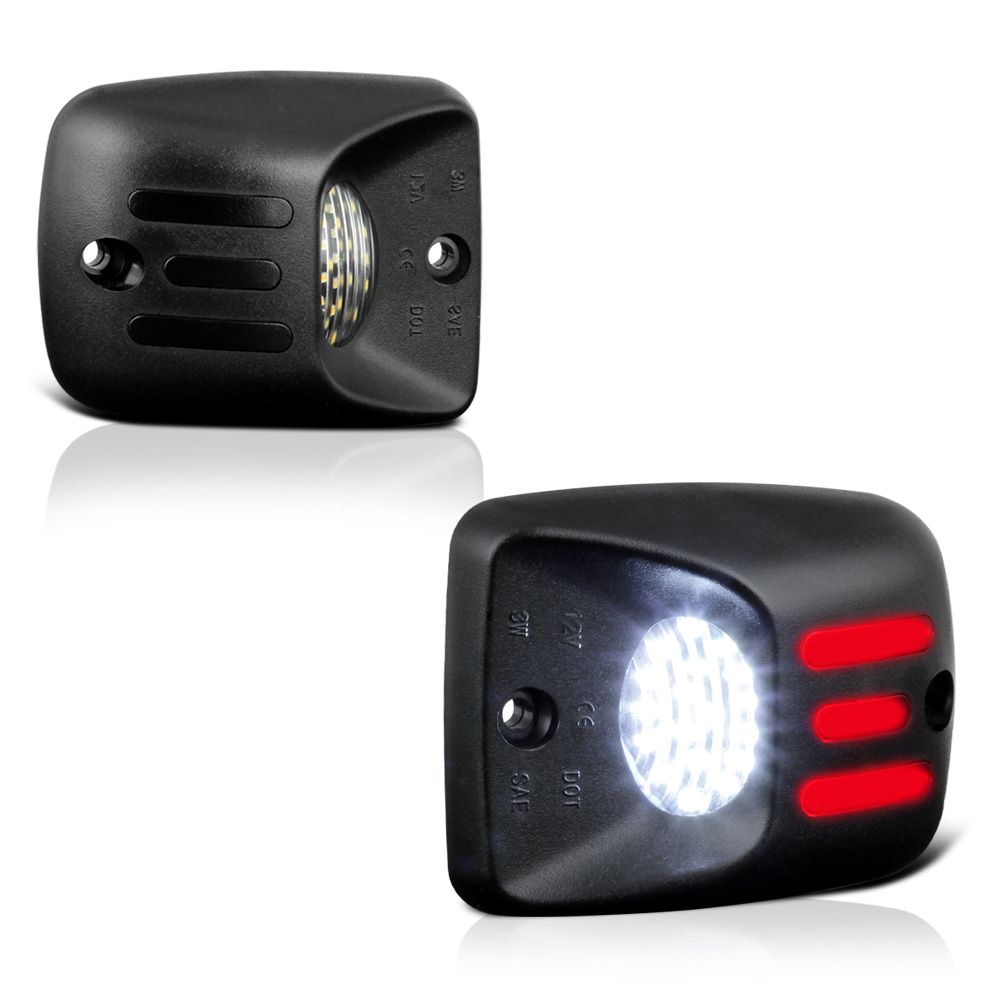 VIPMOTOZ License Plate Light Assembly – Replacement For Toyota Tacoma & Tundra