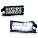 2x LED License Plate Light Module For Fiat 500+ Convertible – Bright SMD LED Lighting Upgrade