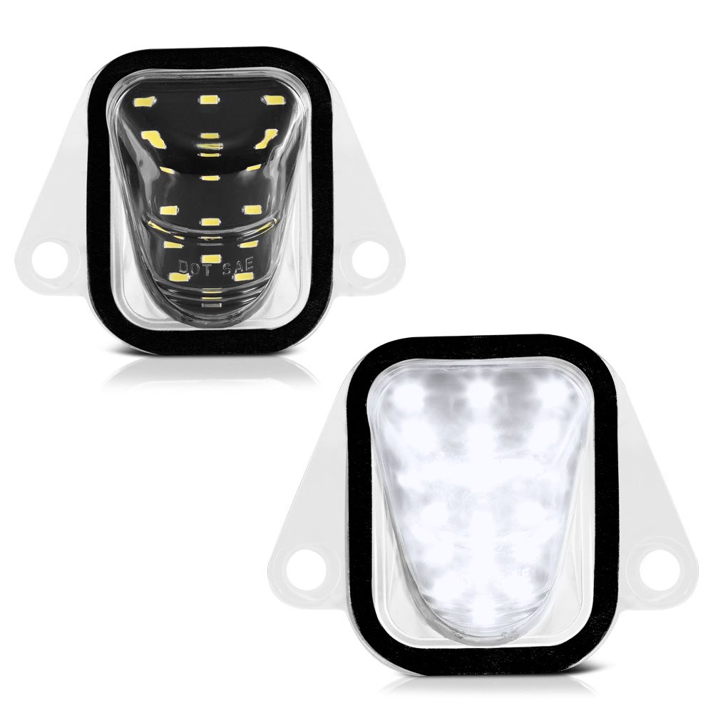 LED License Plate Tag Lights For 20072014 Suburban Tahoe Yukon Escalade ESV LACLPCADES07