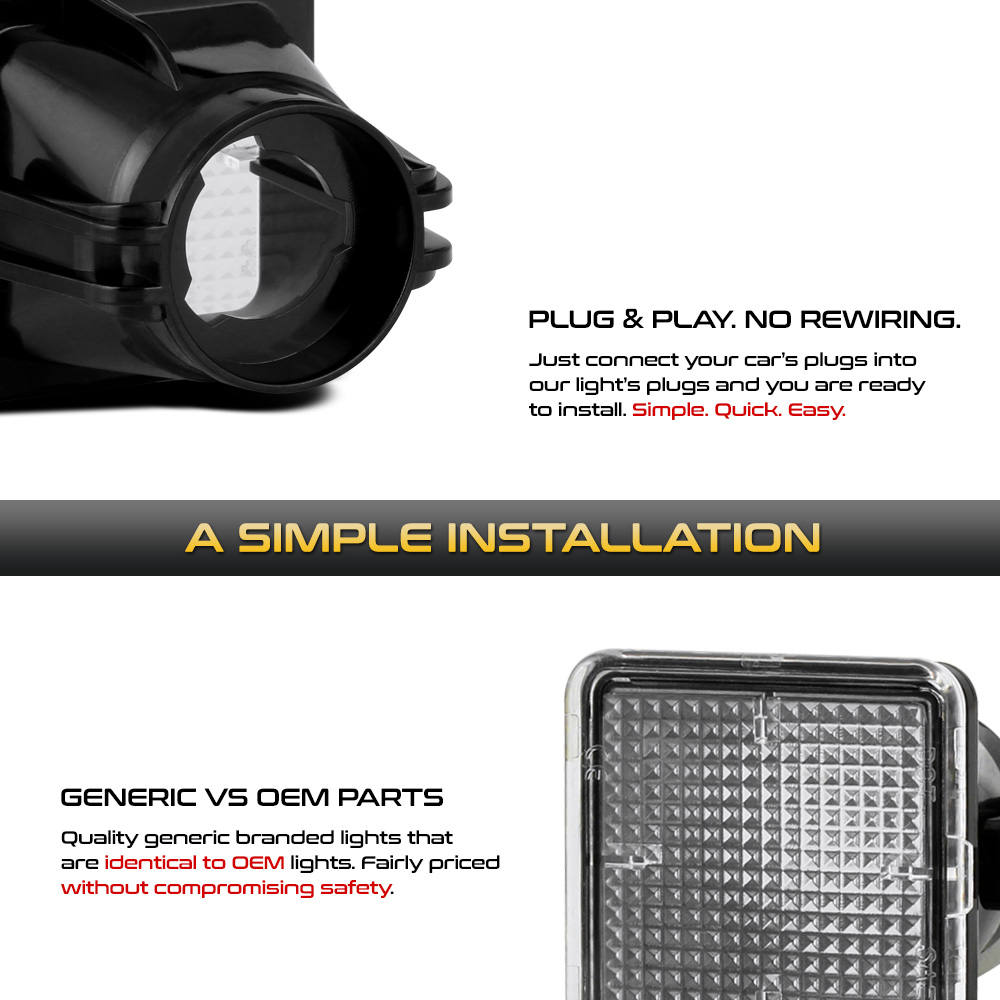 License Plate Light Tag Housing 201622 Toyota / 20142022