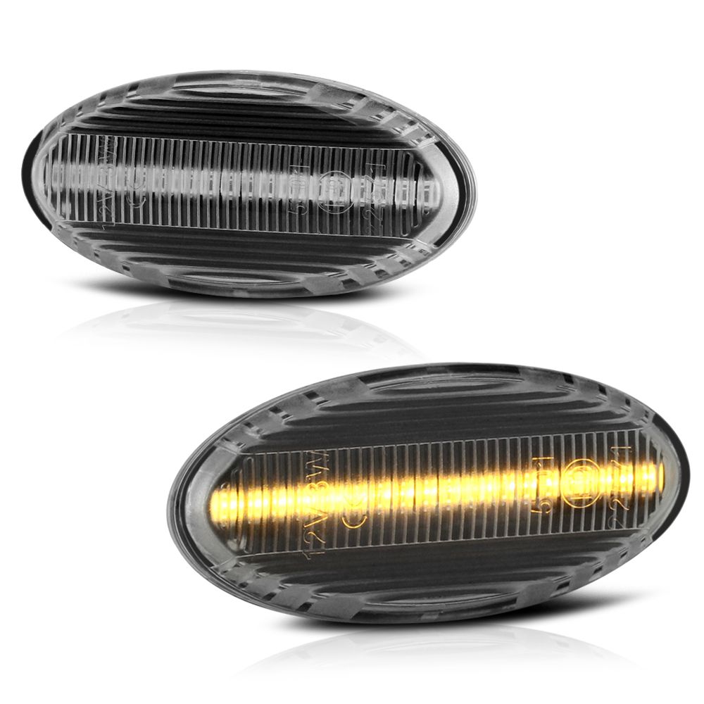 Mazda 2/3/5/MPV Sequential Signal LED Side Marker Lights Clear Lens