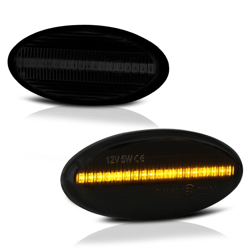 Mazda 2/3/5/MPV Sequential Signal LED Side Marker Lights Smoked Lens