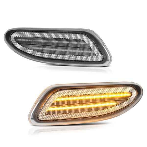 Mbenz W203 Benz 0107 C230 C240 C320 Amber LED Side Marker Lights