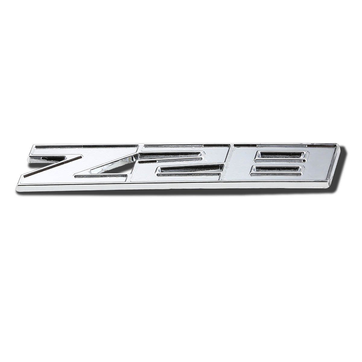 Metal Emblem Decal Sticker – Silver Chrome Car Badge With 3M Adhesive, 109x27mm - View #6