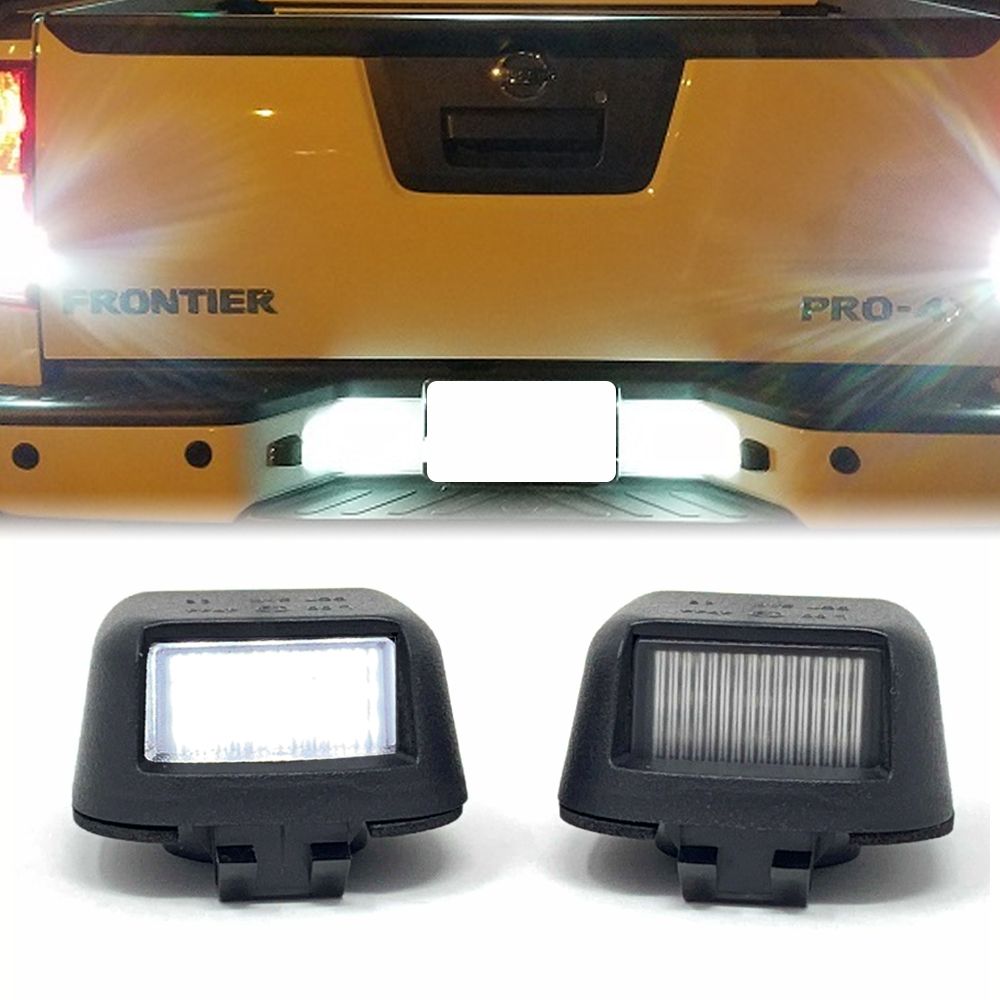 Nissan Titan Xterra Armada Frontier 3W LED License Plate Light