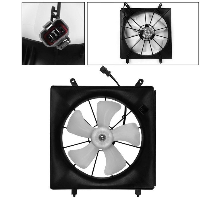 Radiator Cooling Fan Motor & Shroud 19015PZDA01 for Honda Element CRV