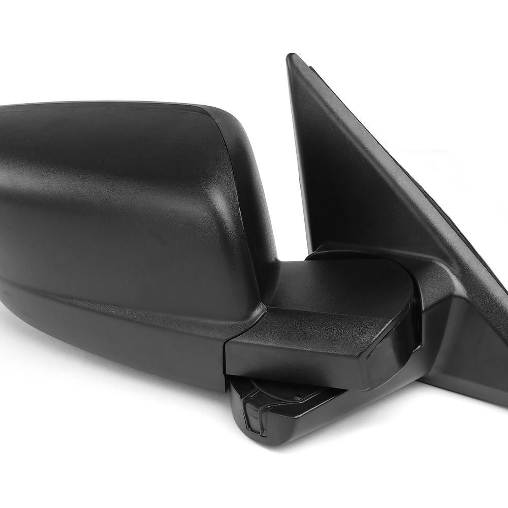Right Passenger Side Black Manual Replacement Side Mirror For 0916 Dodge Ram 1500 / 1016 Ram