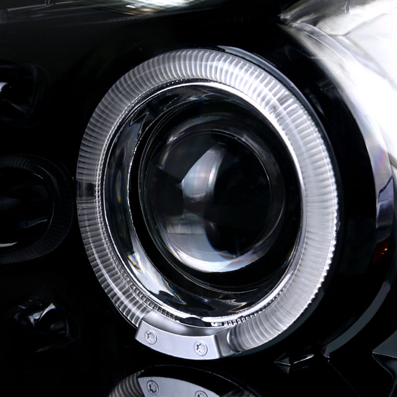 SpecD 0307 Honda Accord Angel Eye Halo & LED Strip Projector