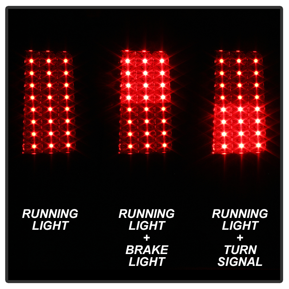 Spyder 0506 Jeep Grand Cherokee Full LED Performance LED Tail Lights