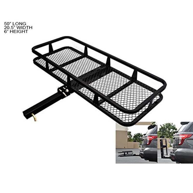 Universal 2" Hitches Cargo Carrier 500 Lbs 20X48 Basket Style Fold