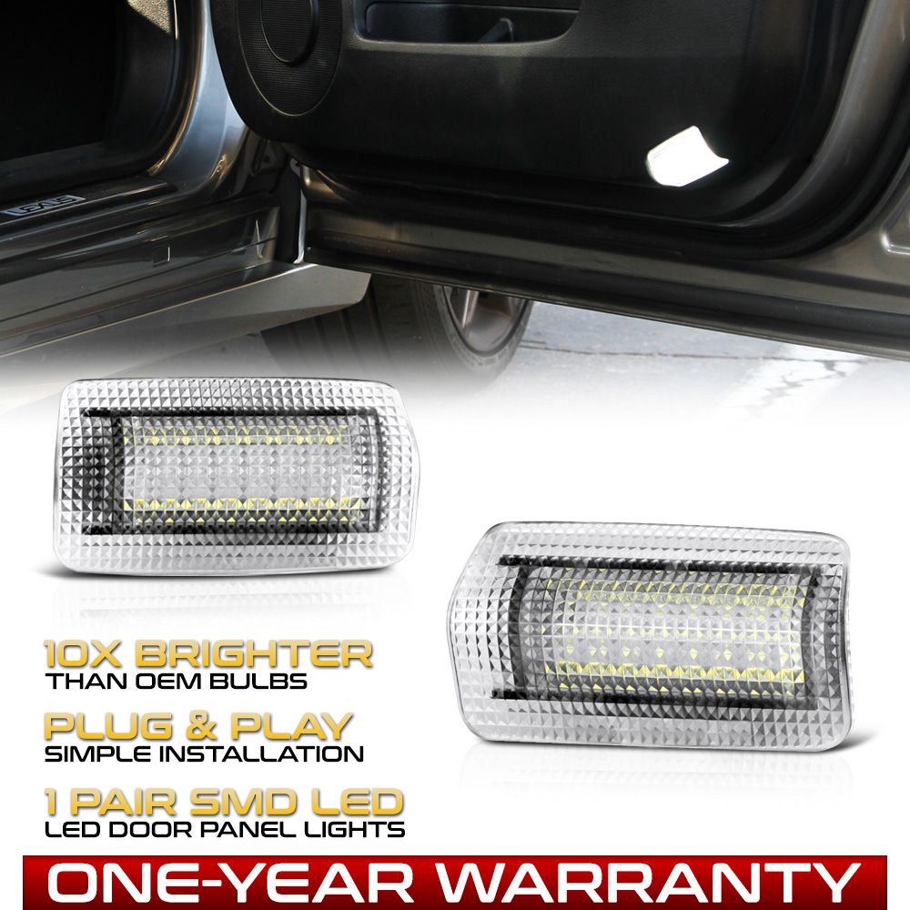 White LED Side Door Courtesy Light For Lexus IS ES GS LS GX RC LAC