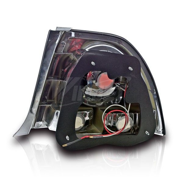 Winjet 9495 Honda Accord Altezza Tail Light W/ Halo Chrome