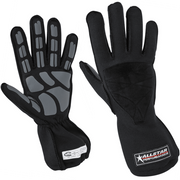 ALLSTAR Performance Driving Gloves Outseam Double Layer Black/Gray <br>SFI 3.3/5