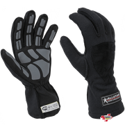 ALLSTAR Performance Driving Gloves Outseam Double Layer Black/Gray <br>SFI 3.3/5