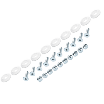 ALLSTAR Performance Body Bolt Kit White Washers