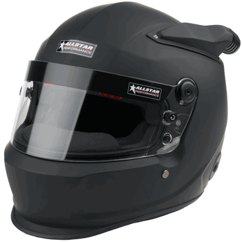 ALLSTAR Performance Series 50 Mid-Air Racing Helmet Flat Black <br>Snell SA2025