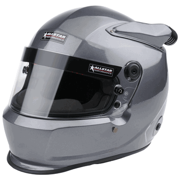 ALLSTAR Performance Series 50 Mid-Air Racing Helmet Gloss Gray <br>Snell SA2025