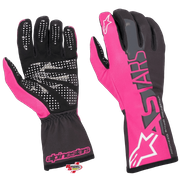 Alpinestars Tech-1 K RACE V2 "ADVANCE" Kart Racing Gloves Pink/Black