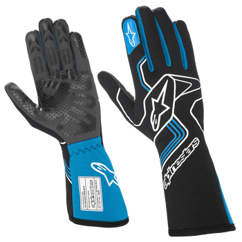 Alpinestars Tech-1 RACE V3 Gloves Black/Blue <br>FIA 8856-2018