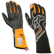 Alpinestars Tech-1 RACE V3 Gloves Black/Orange Fluo <br>FIA 8856-2018