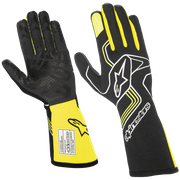 Alpinestars Tech-1 RACE V3 Gloves Black/Yellow Fluo <br>FIA 8856-2018