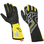 Alpinestars Tech-1 RACE V3 Gloves Black/Yellow Fluo <br>FIA 8856-2018